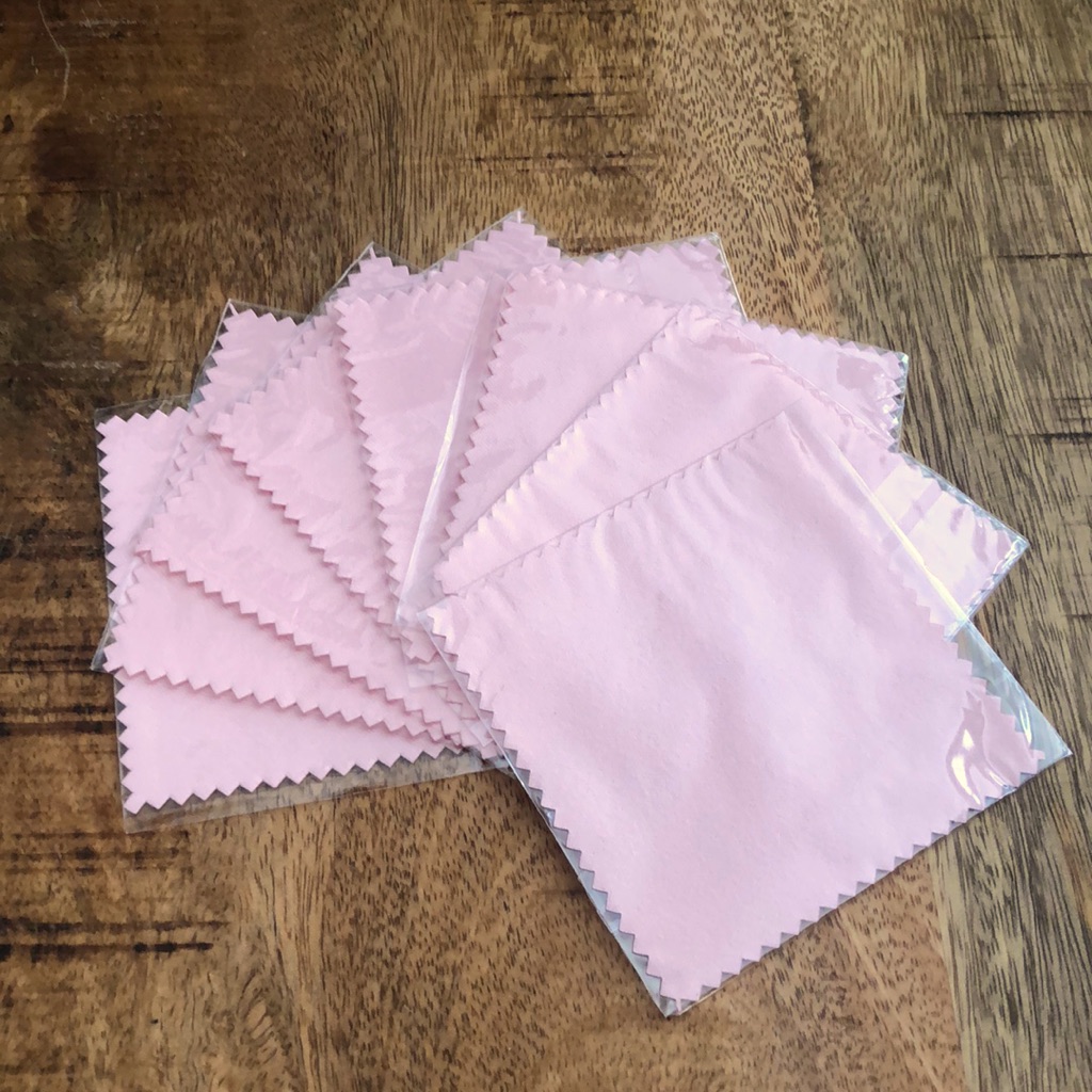 8 Pcs Jewelry Cleaning Cloth Polishing Cloth For Sterling Silver Gold Platinum